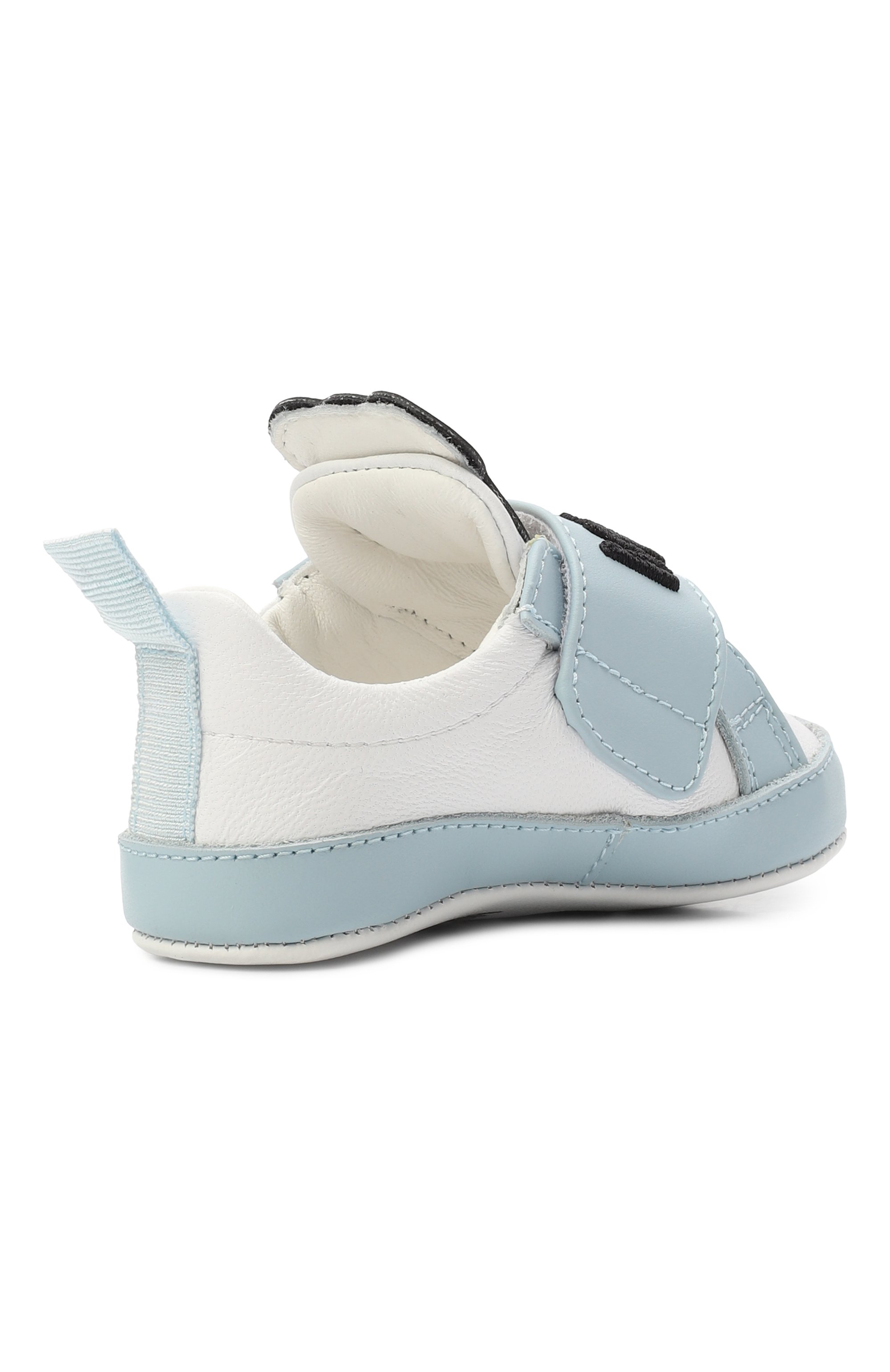 Кожаные пинетки MOSCHINO, арт. 82900/VAR2, фото 3