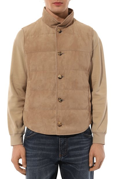 Замшевый жилет BRUNELLO CUCINELLI, арт. M0PCL1922, фото 3