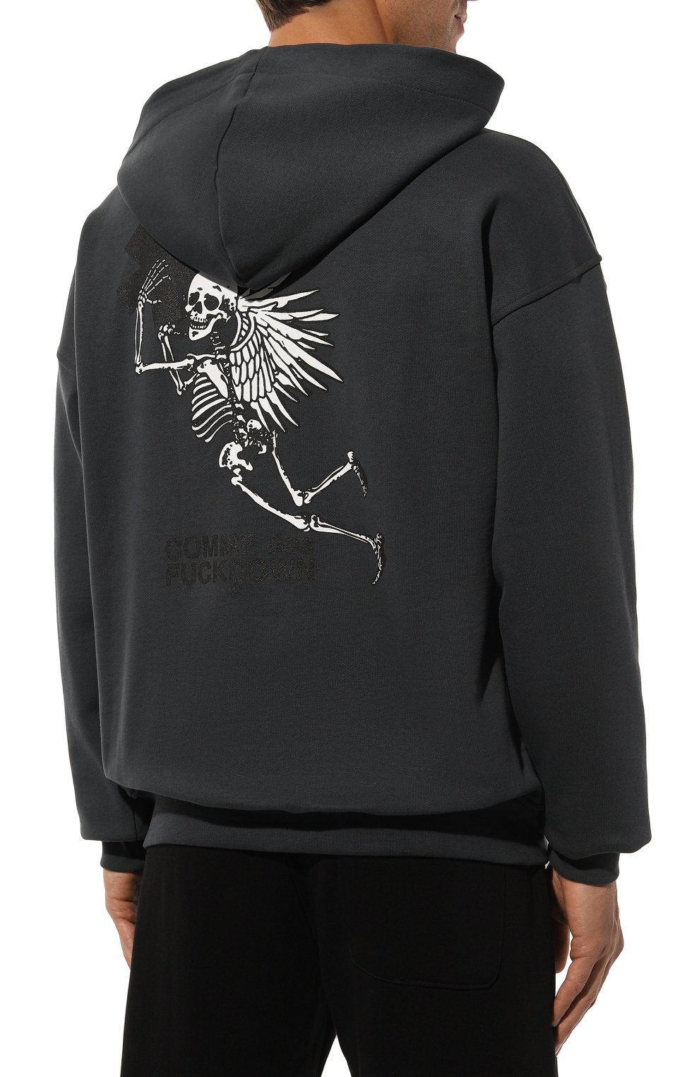 Хлопковое худи COMME DES FUCKDOWN, арт. CFABM01333, фото 4