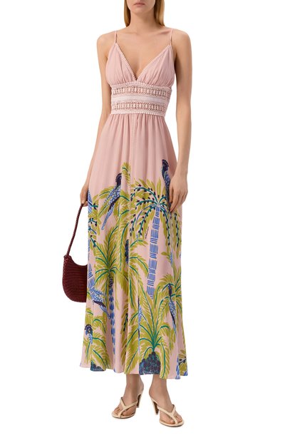 Женское платье из вискозы POUPETTE ST BARTH, арт. WHVS26LVPPMN