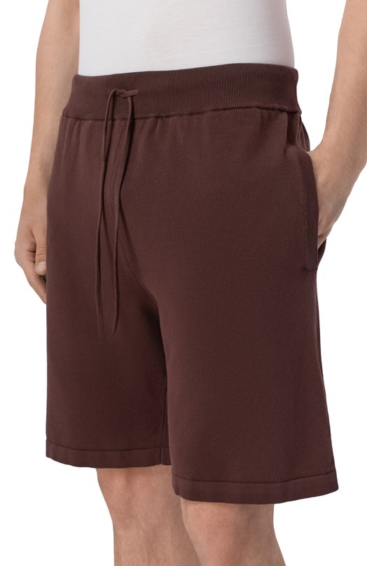 Хлопковые шорты Andrea Campagna M5426-8027 Коричневый  M5426-8027 Фото 3