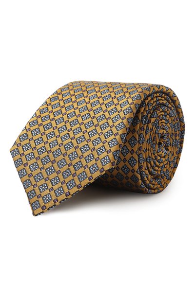 Мужской шелковый галстук CANALI, арт. 18/HJ03651