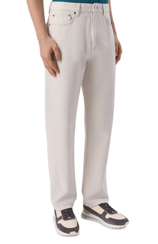 Джинсы MVST M26.2PM.T011/F117 IV0RY RAW DENIM Кремовый  M26.2PM.T011/F117 IV0RY RAW DENIM Фото 3