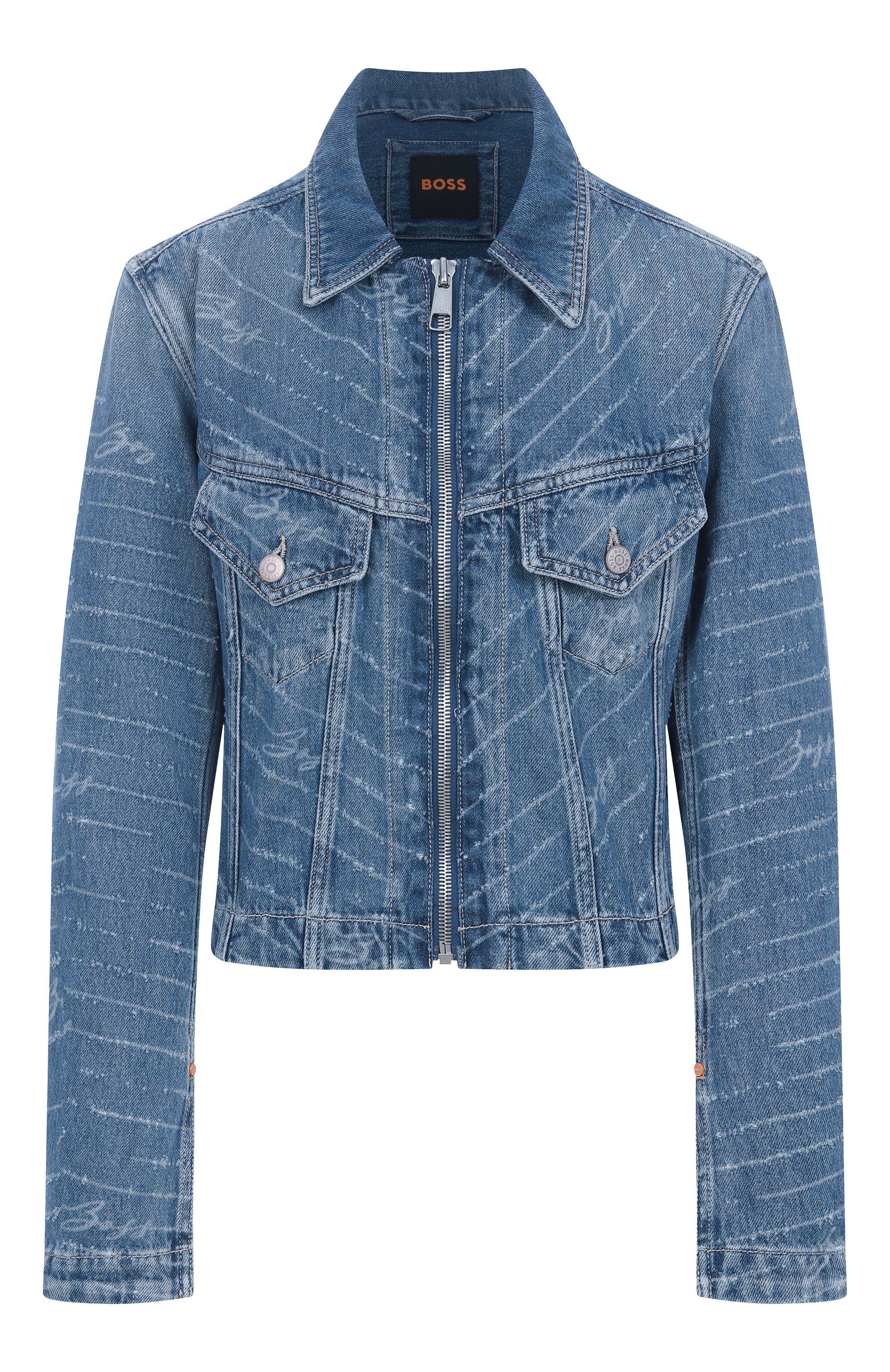 Джинсовая куртка BOSS ORANGE, арт. 50542426, фото 1