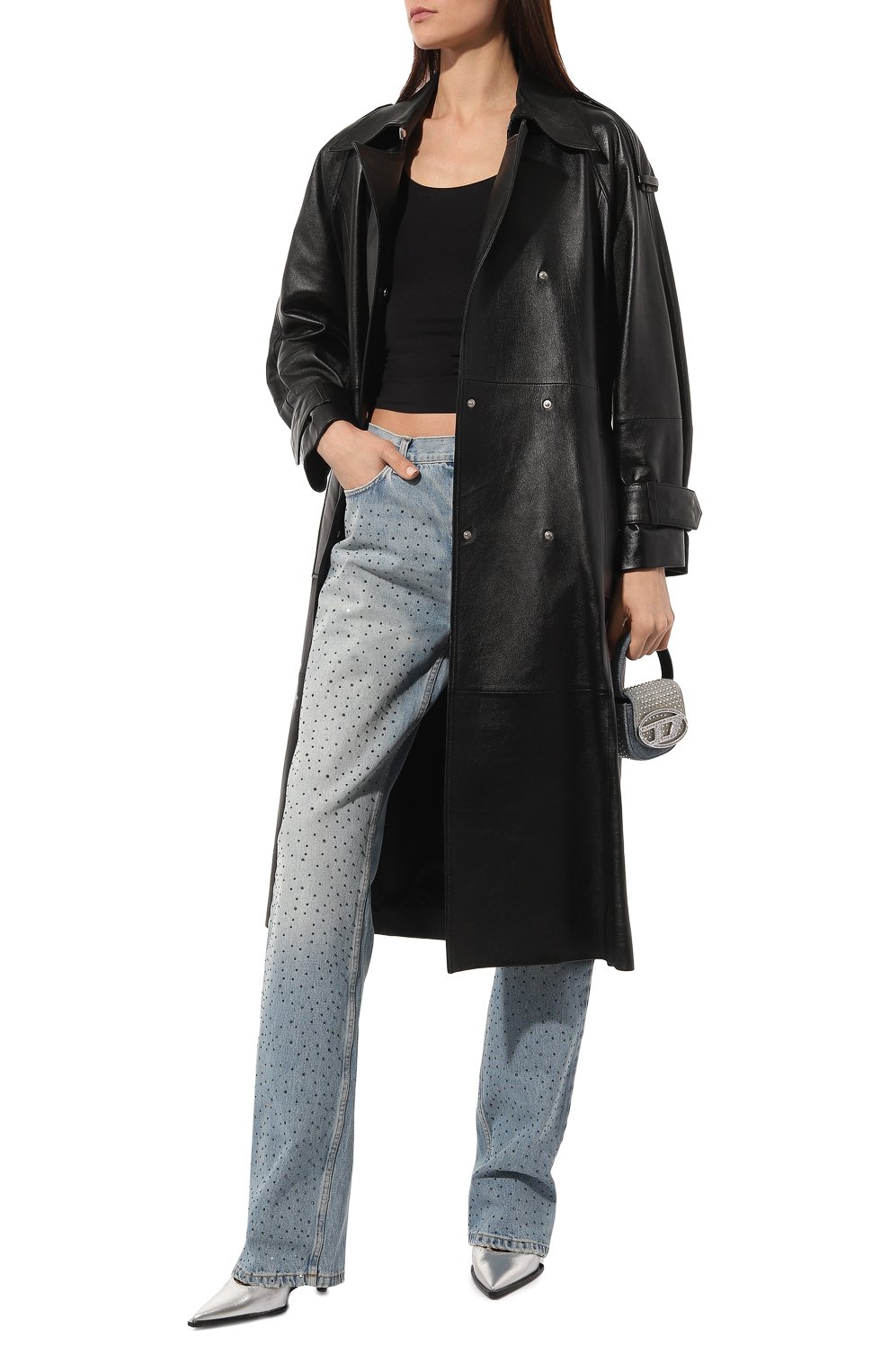 Джинсы rhinestones FLASHIN, арт. SS24JRS, фото 2