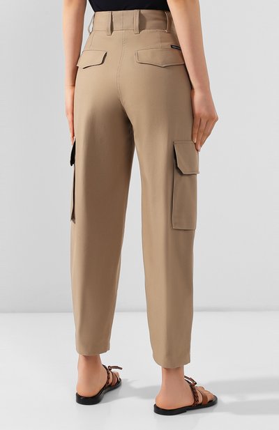 Хлопковые брюки DOLCE & GABBANA, арт. FTBRMT/FU6WF, фото 4