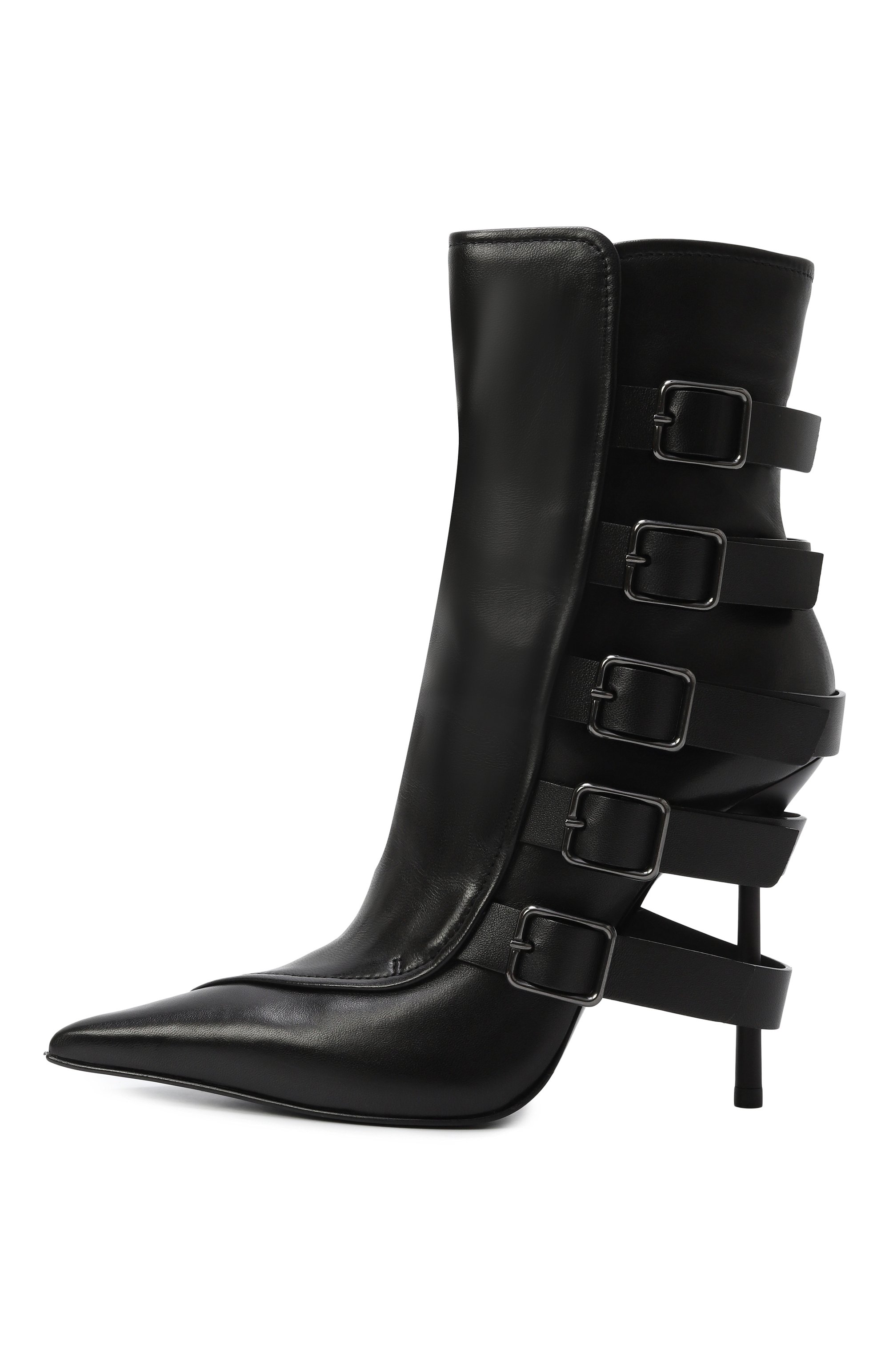 Кожаные ботильоны courtney LE SILLA, арт. 4287C100BYPPGL0, фото 4