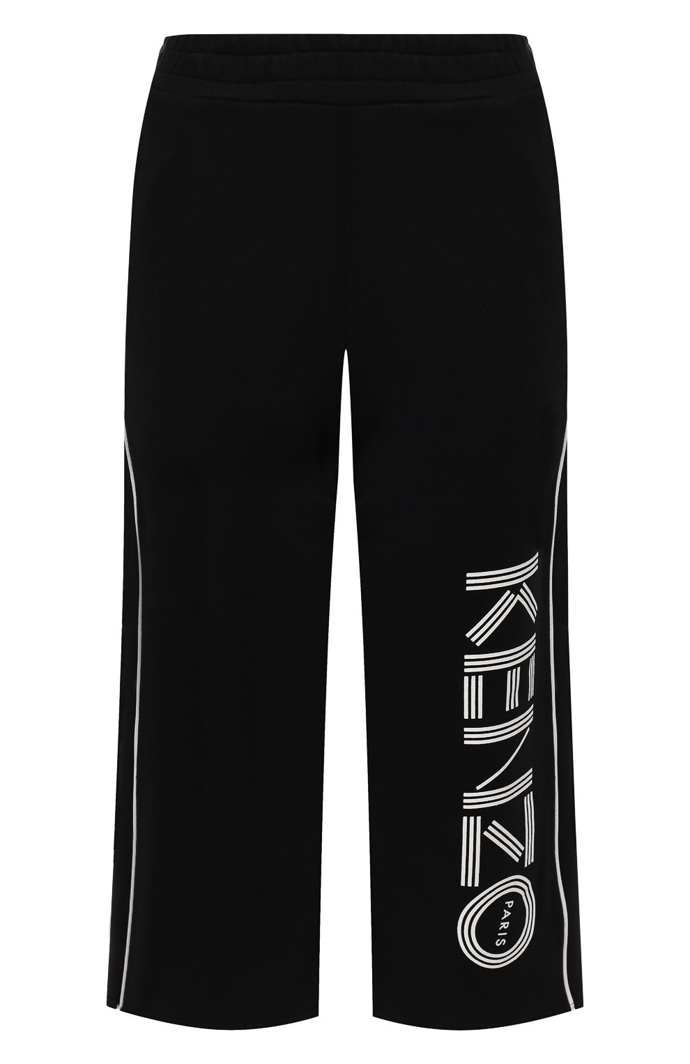 Хлопковые брюки KENZO черного цвета по цене 21100 руб., арт. 2PA705952, фото 1 Хлопковые брюки KENZO, арт. 2PA705952, фото 1