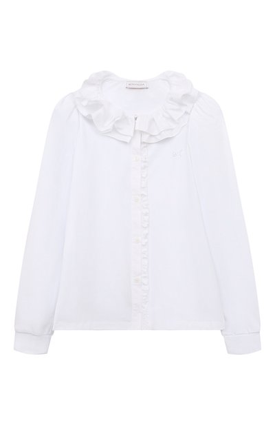 Хлопковая блузка MONNALISA, арт. 18BPAT