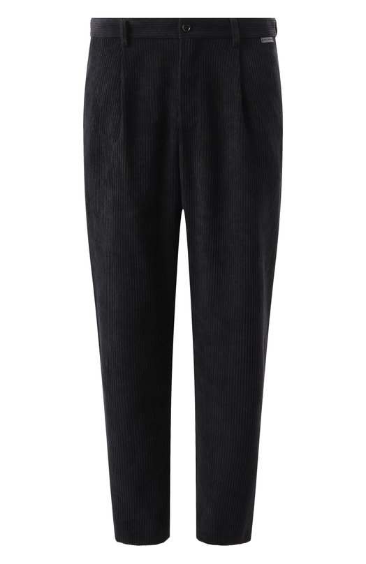 Вельветовые брюки Dolce & Gabbana GP0H8T/FUWDL Чёрный GP0H8T/FUWDL