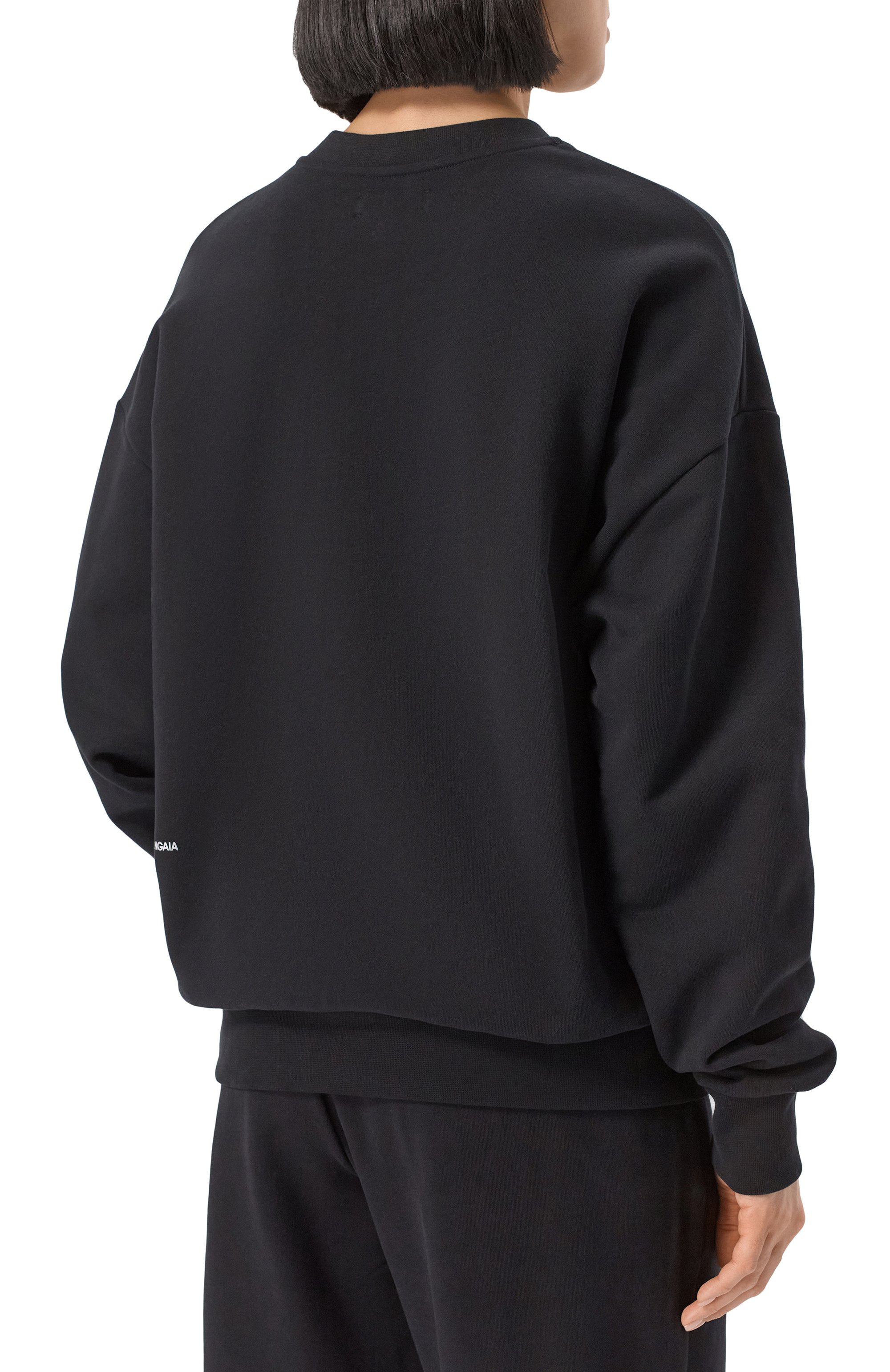 Хлопковый свитшот PANGAIA черного цвета по цене 19500 руб., арт. 10000183, фото 8 Хлопковый свитшот PANGAIA, арт. 10000183, фото 8
