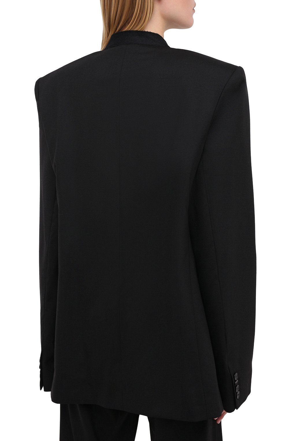 Шерстяной жакет VETEMENTS, арт. WAH21JA032 1200/BLACK, фото 5