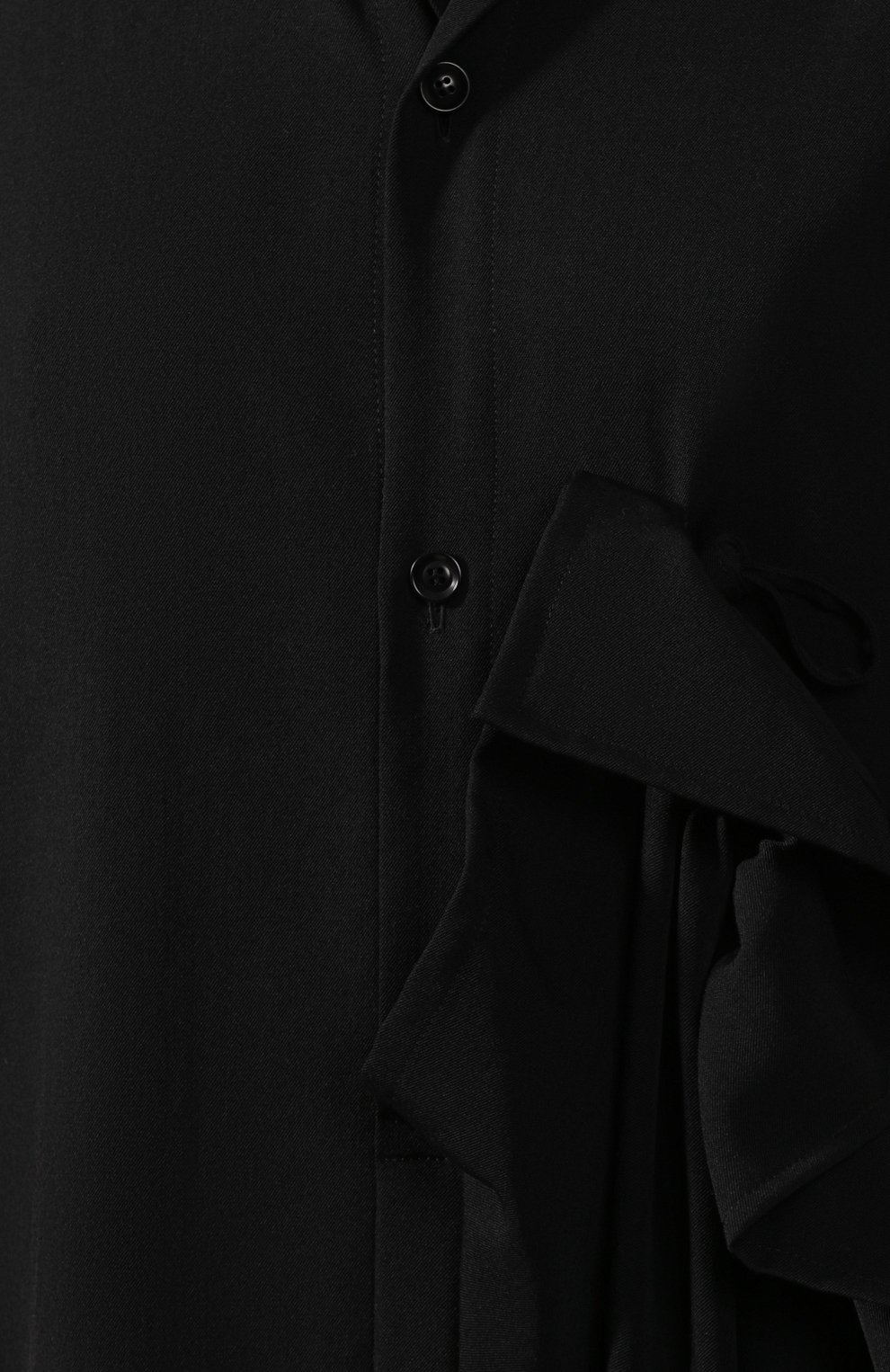 Шерстяное платье YOHJI YAMAMOTO, арт. YJ-D01-100, фото 5