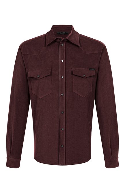 Мужская вельветовая рубашка DOLCE & GABBANA, арт. G5MA1T/GJ589