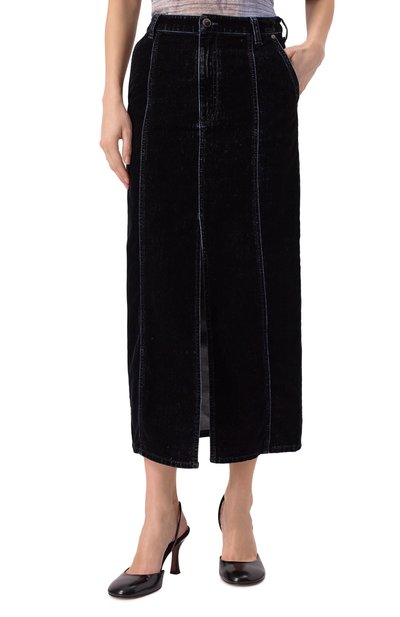 Бархатная юбка EMPORIO ARMANI, арт. 6D2N62/2DUCZ, фото 3