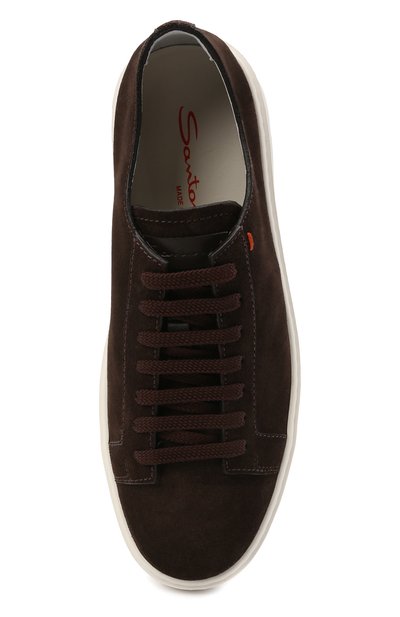 Замшевые кеды SANTONI, арт. MBCD21430BARCCURT55, фото 5