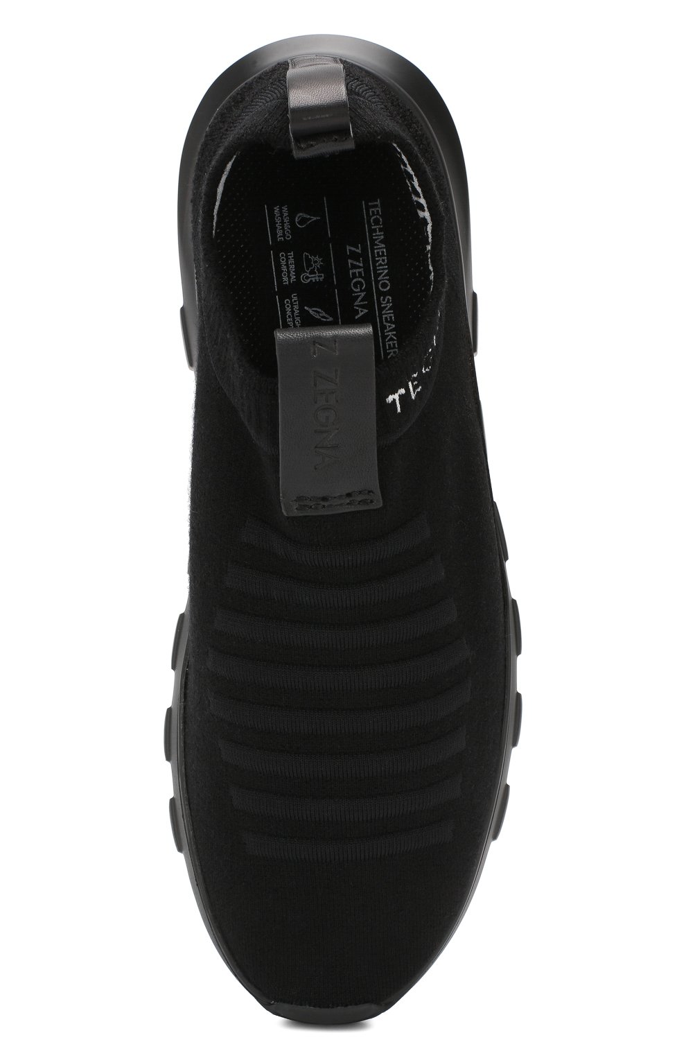 Текстильные кроссовки techmerino ZEGNA, арт. A4185X-STE, фото 5