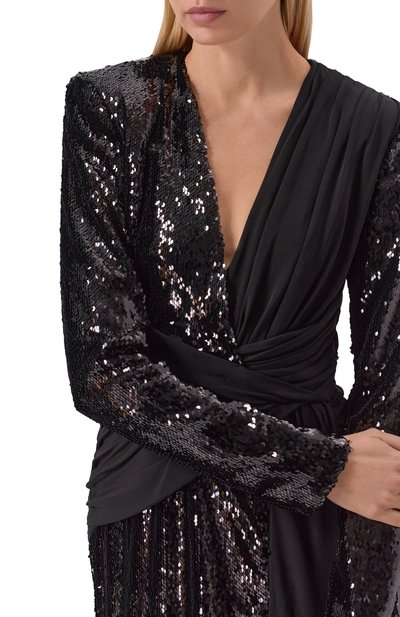 Комбинированное платье ZUHAIR MURAD, арт. FDR25351/EMSE012, фото 4