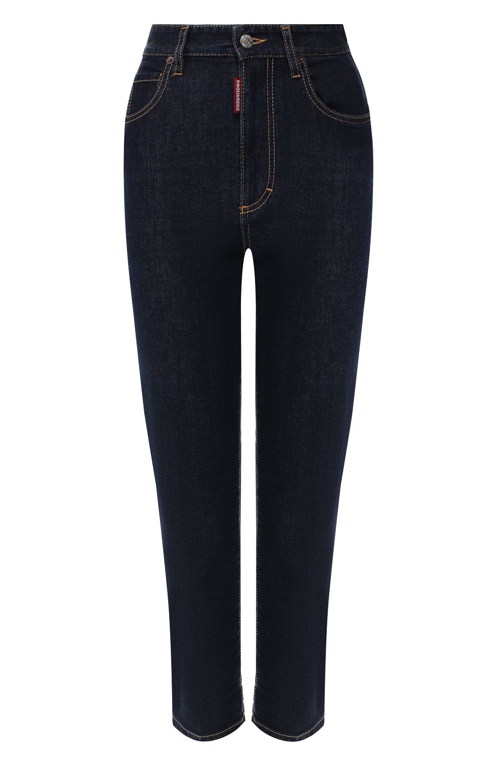 Джинсы DSQUARED2 темно-синего цвета по цене 39500 руб., арт. S75LB0211/S30595, фото 1 Джинсы DSQUARED2, арт. S75LB0211/S30595, фото 1