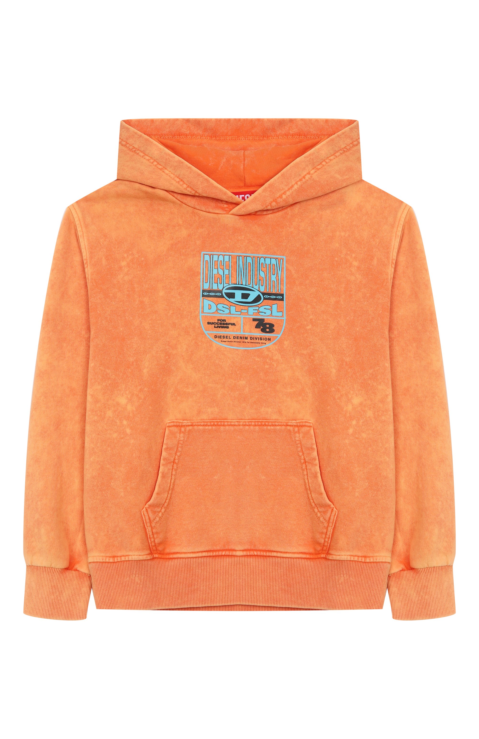 Хлопковое худи DIESEL, арт. J02246/KYAYK, фото 1