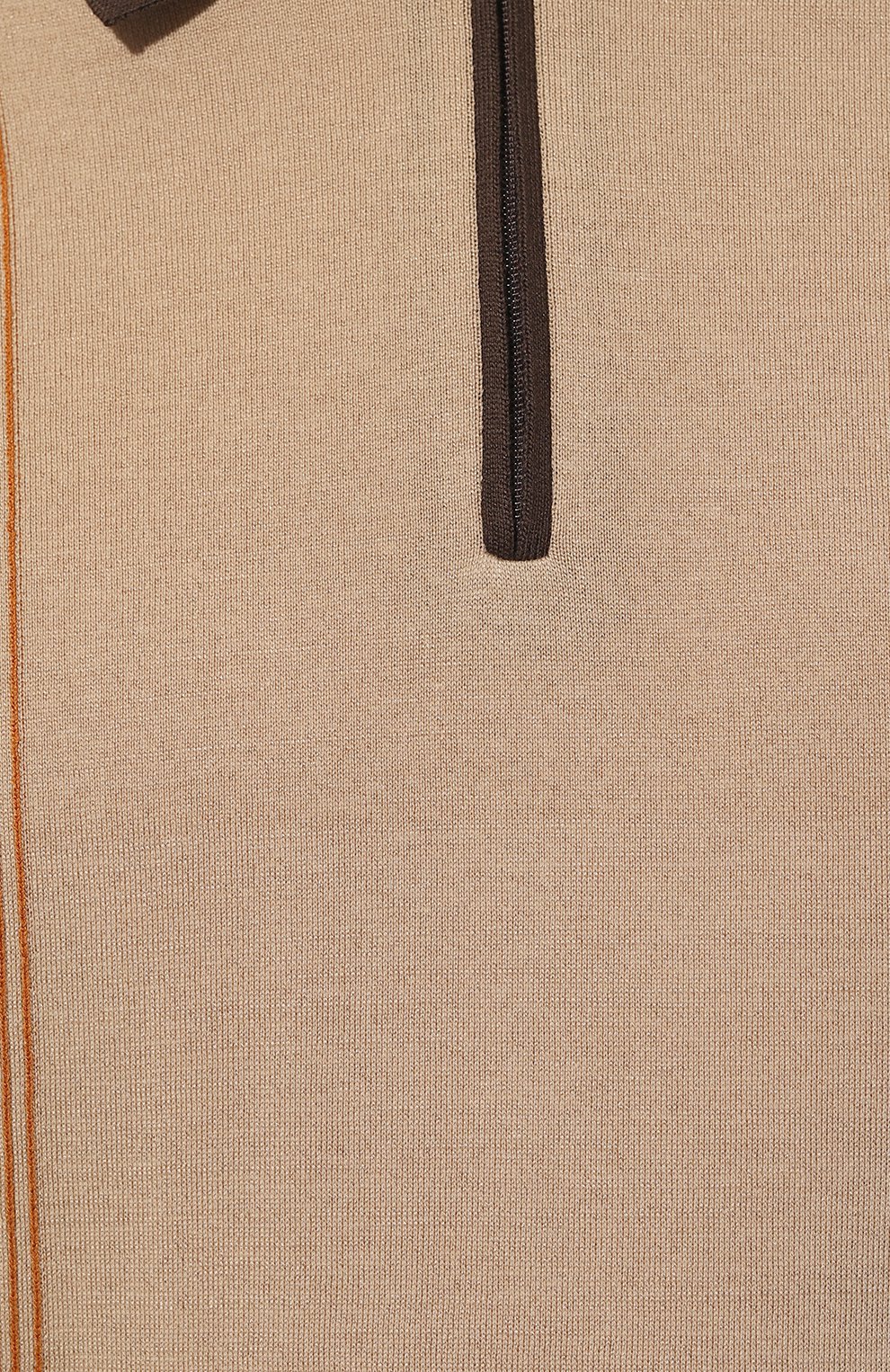 Поло из хлопка и шелка ZILLI, арт. KZP002M0142VZIS00, фото 5