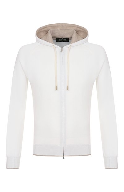 Мужской кардиган из хлопка и кашемира GRAN SASSO, арт. 57190/23202