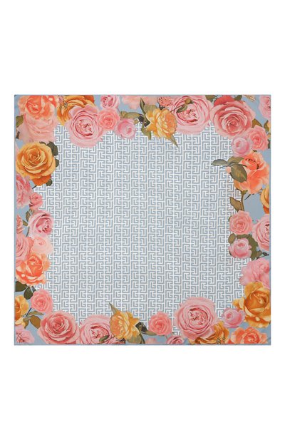 Шелковый платок BALMAIN, арт. CF0XF085/SD87, фото 4