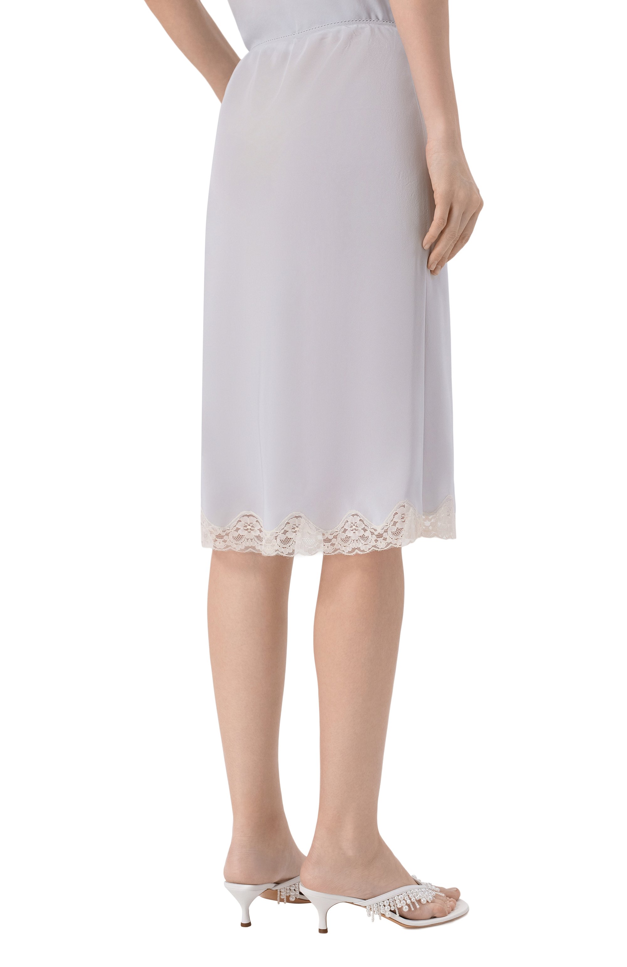 Шелковая юбка 12 STOREEZ, арт. 137518, фото 4