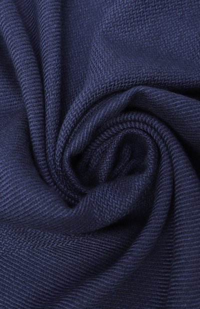 Шарф из шерсти и кашемира BRUNELLO CUCINELLI синего цвета по цене 62050 руб., арт. MSC6650R, фото 3 Шарф из шерсти и кашемира BRUNELLO CUCINELLI, арт. MSC6650R, фото 3