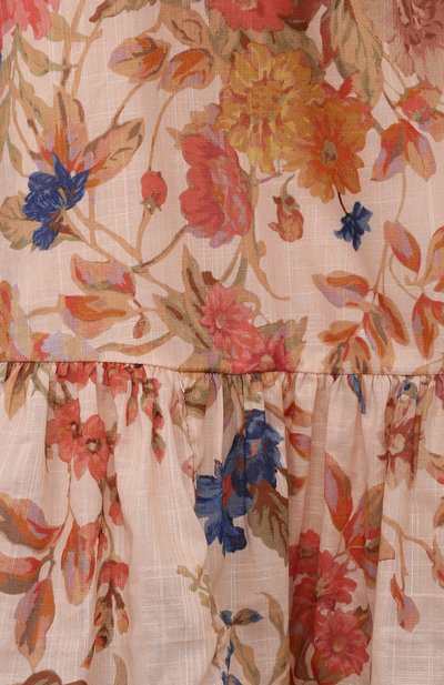 Хлопковое платье ZIMMERMANN, арт. 9084DRS242, фото 3