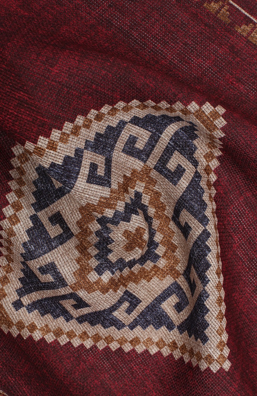 Платок из смеси льна и хлопка BRUNELLO CUCINELLI, арт. MD8960091, фото 2