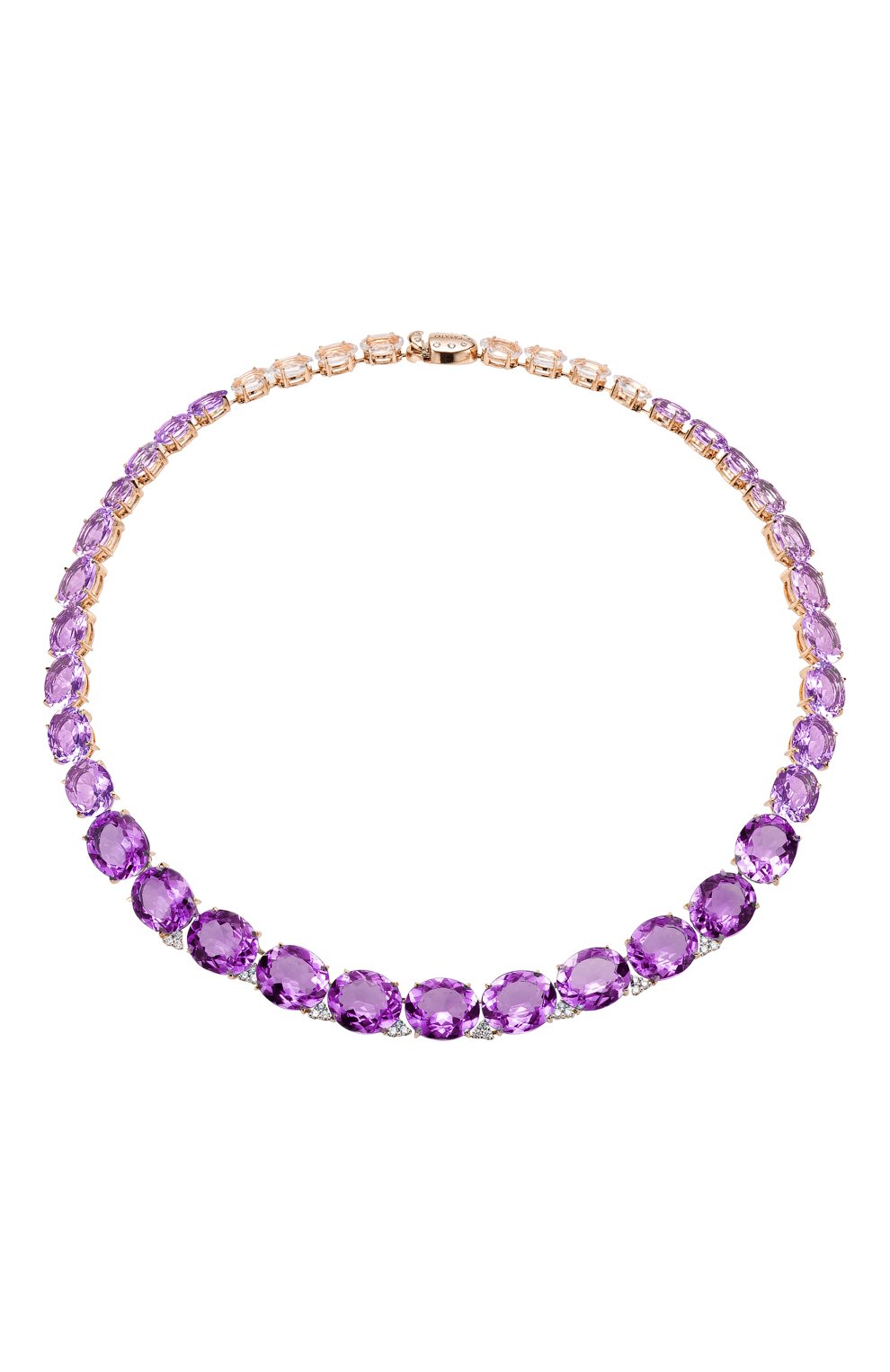 Колье CASATO бесцветного цвета по цене 1475500 руб., арт. CL209AMECROC/BT-P, фото 1 Колье CASATO, арт. CL209AMECROC/BT-P, фото 1