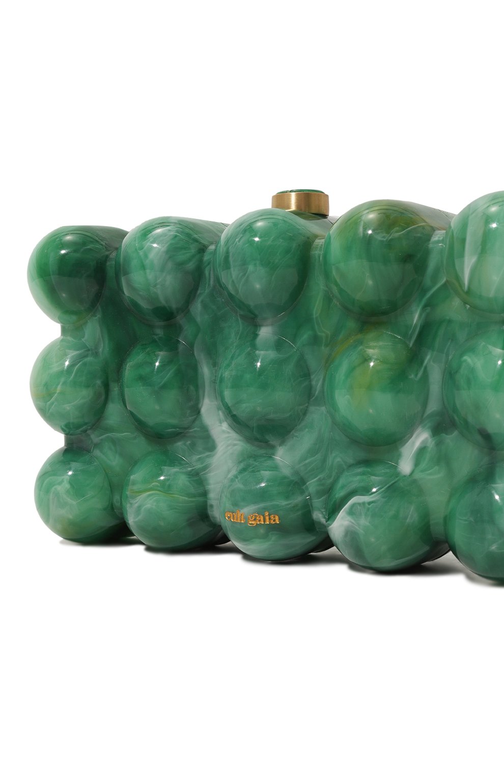 Клатч bubble CULT GAIA зеленого цвета по цене 46950 руб., арт. CL2963, фото 3 Клатч bubble CULT GAIA, арт. CL2963, фото 3