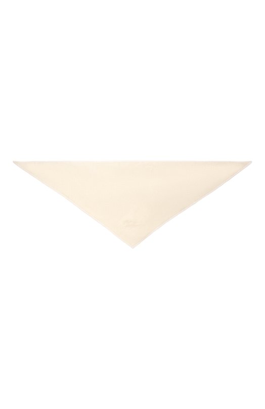 Кашемировый шарф-косынка Jacquemus 25HACU00783/AK00292 Кремовый  25HACU00783/AK00292 Фото 4