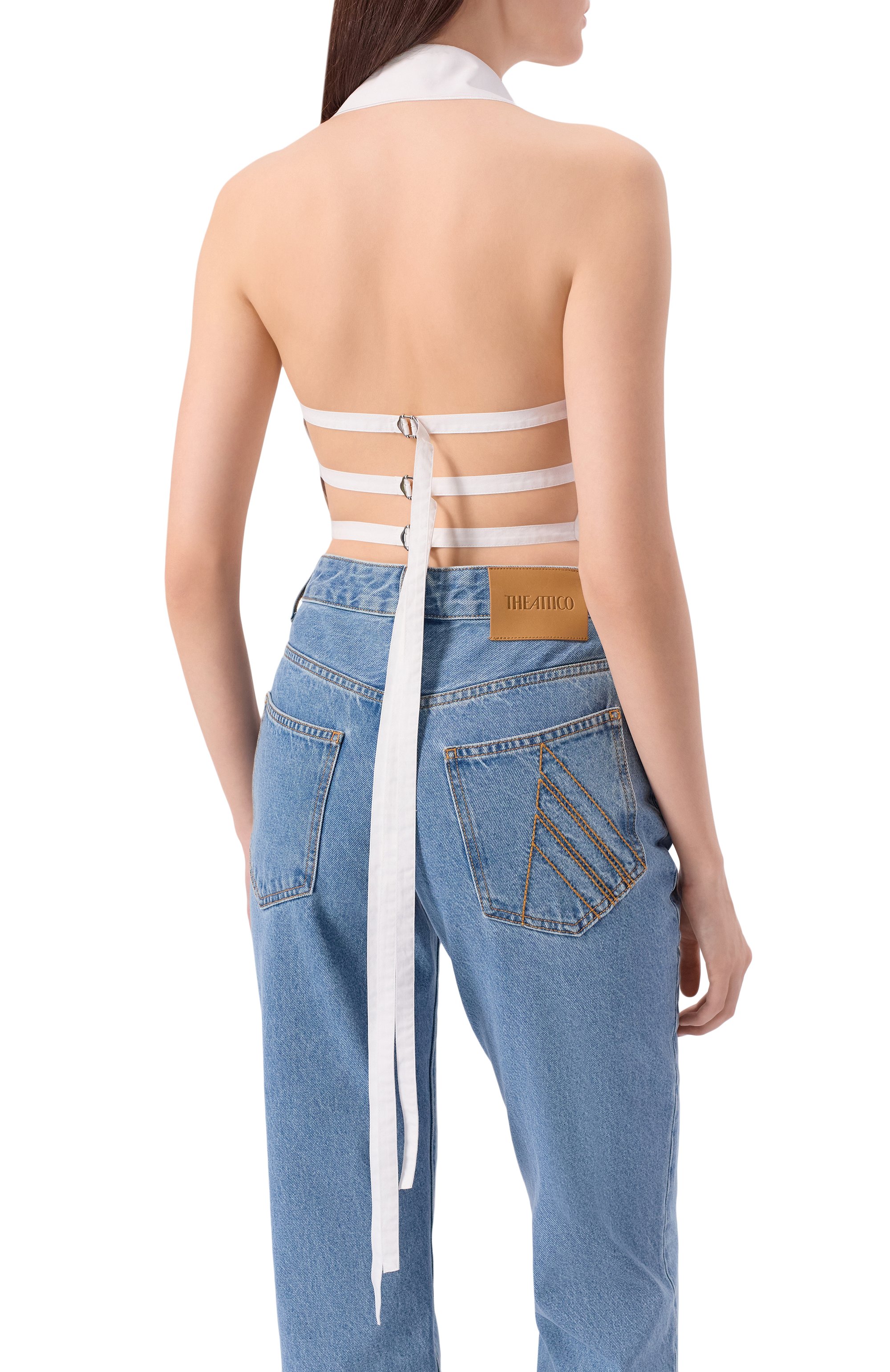 Хлопковый топ BLUMARINE, арт. 2C432A, фото 4