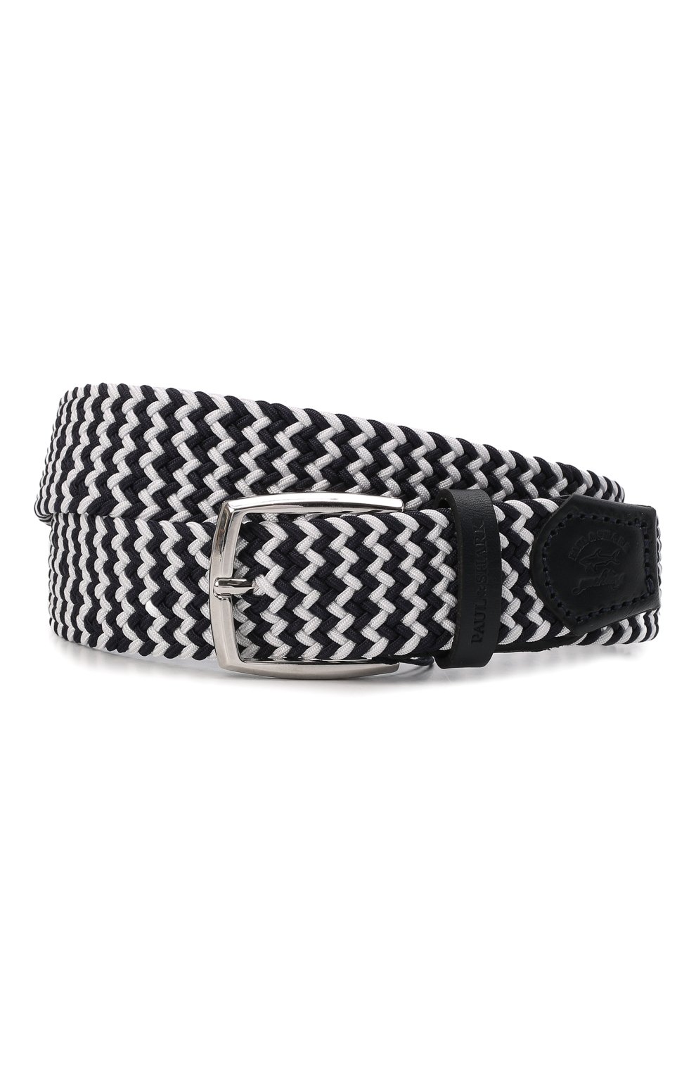 Ремень PAUL&SHARK черно-белого цвета по цене 18100 руб., арт. 21416003/IJD, фото 1 Ремень PAUL&SHARK, арт. 21416003/IJD, фото 1