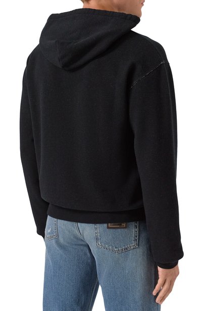 Худи из хлопка и вискозы VALENTINO, арт. 7V3MF29M/B1M, фото 4