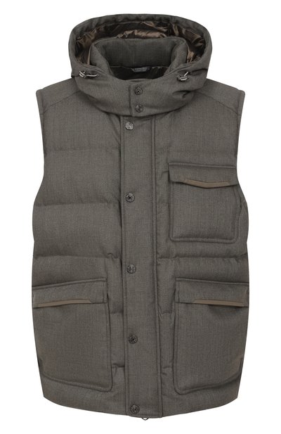 Мужской шерстяной жилет STEFANO RICCI, арт. M6J6300030/W0001V