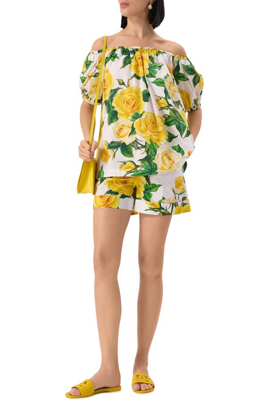 Шлепанцы Bianca Dolce & Gabbana CW2215/AN994 Жёлтый  CW2215/AN994 Фото 2