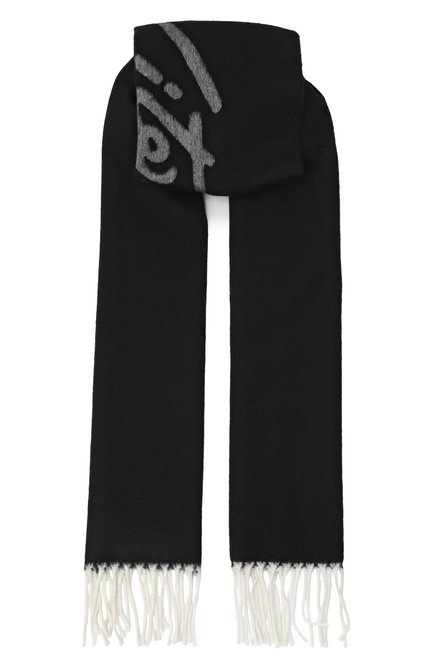 Мужской шарф из кашемира и шерсти KITON, арт. USCIACK0201F06