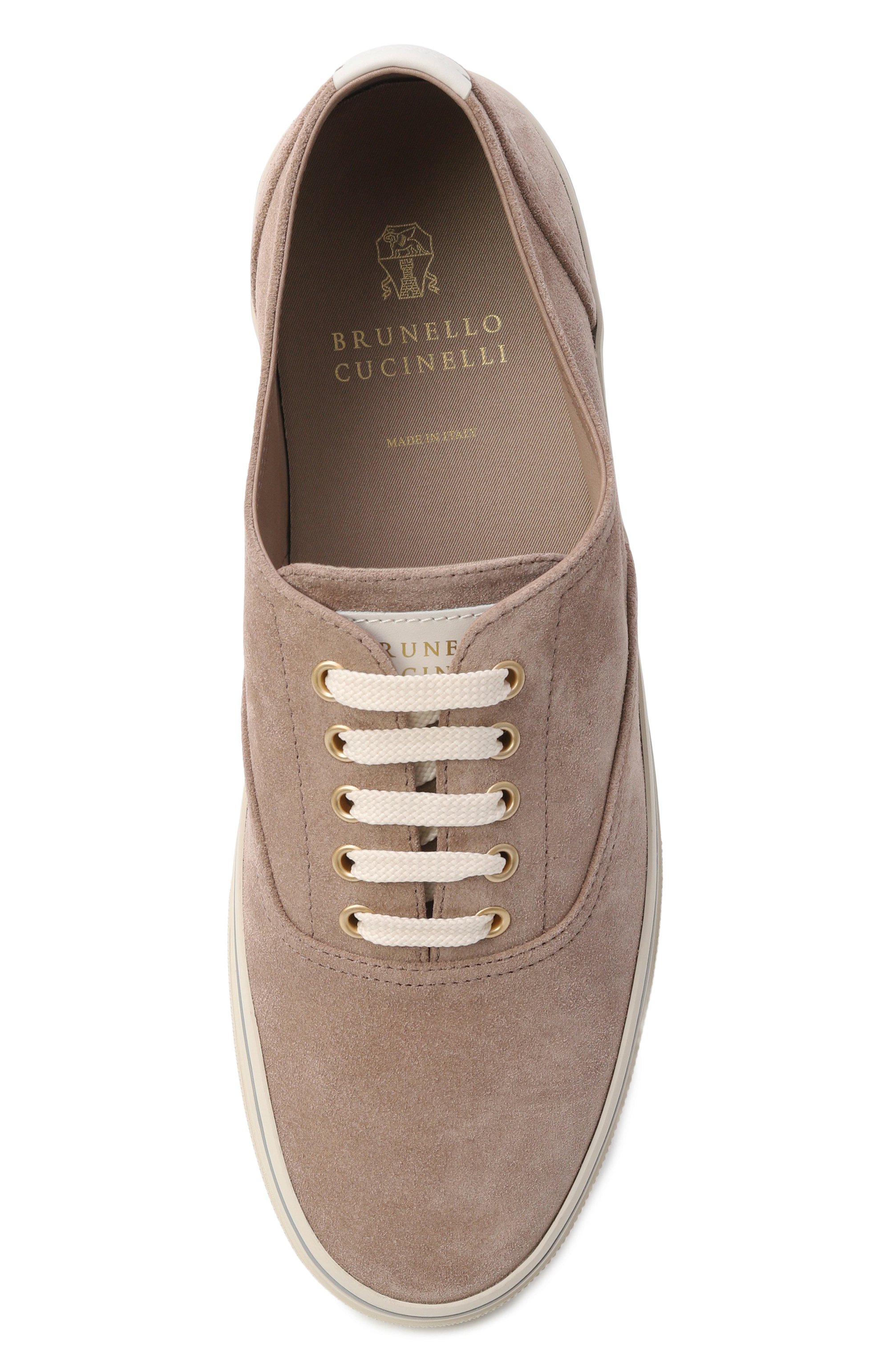 Замшевые кеды BRUNELLO CUCINELLI, арт. MZUPIGZ334, фото 5