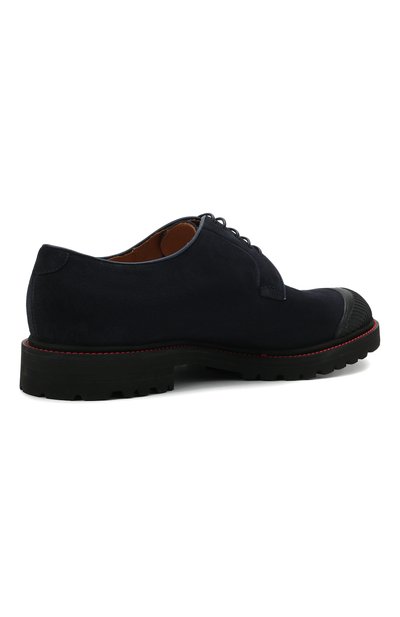 Замшевые дерби KITON, арт. USSR0BEN00689, фото 4