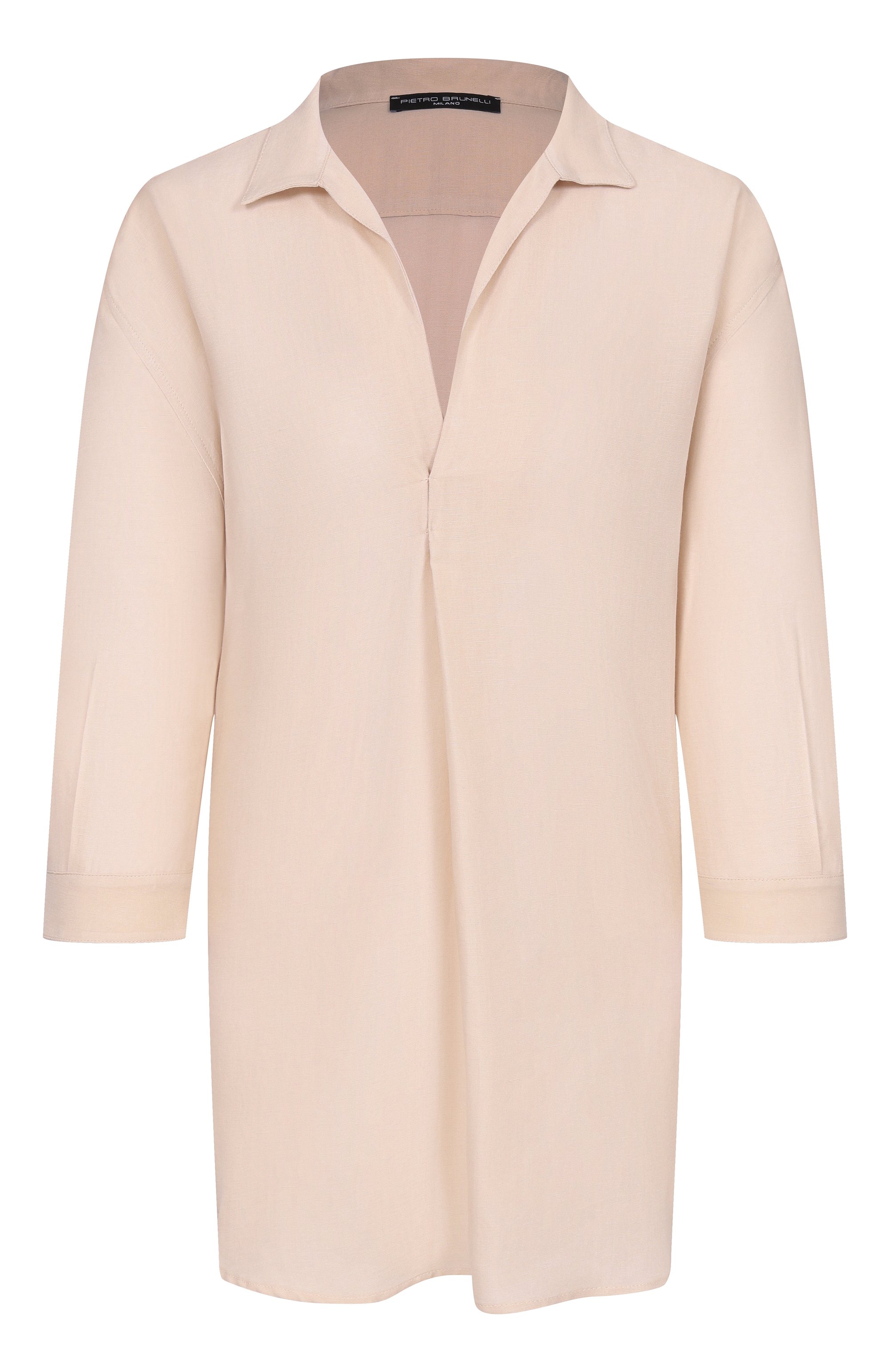 Рубашка из вискозы и льна PIETRO BRUNELLI, арт. CA0207/LI0TUS, фото 1