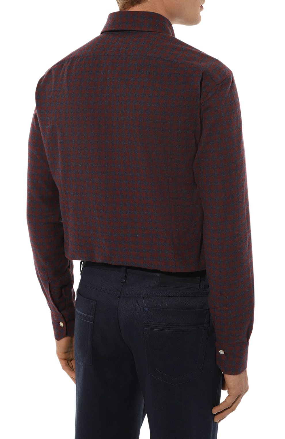 Хлопковая рубашка KITON, арт. UMCNERH0906508, фото 4