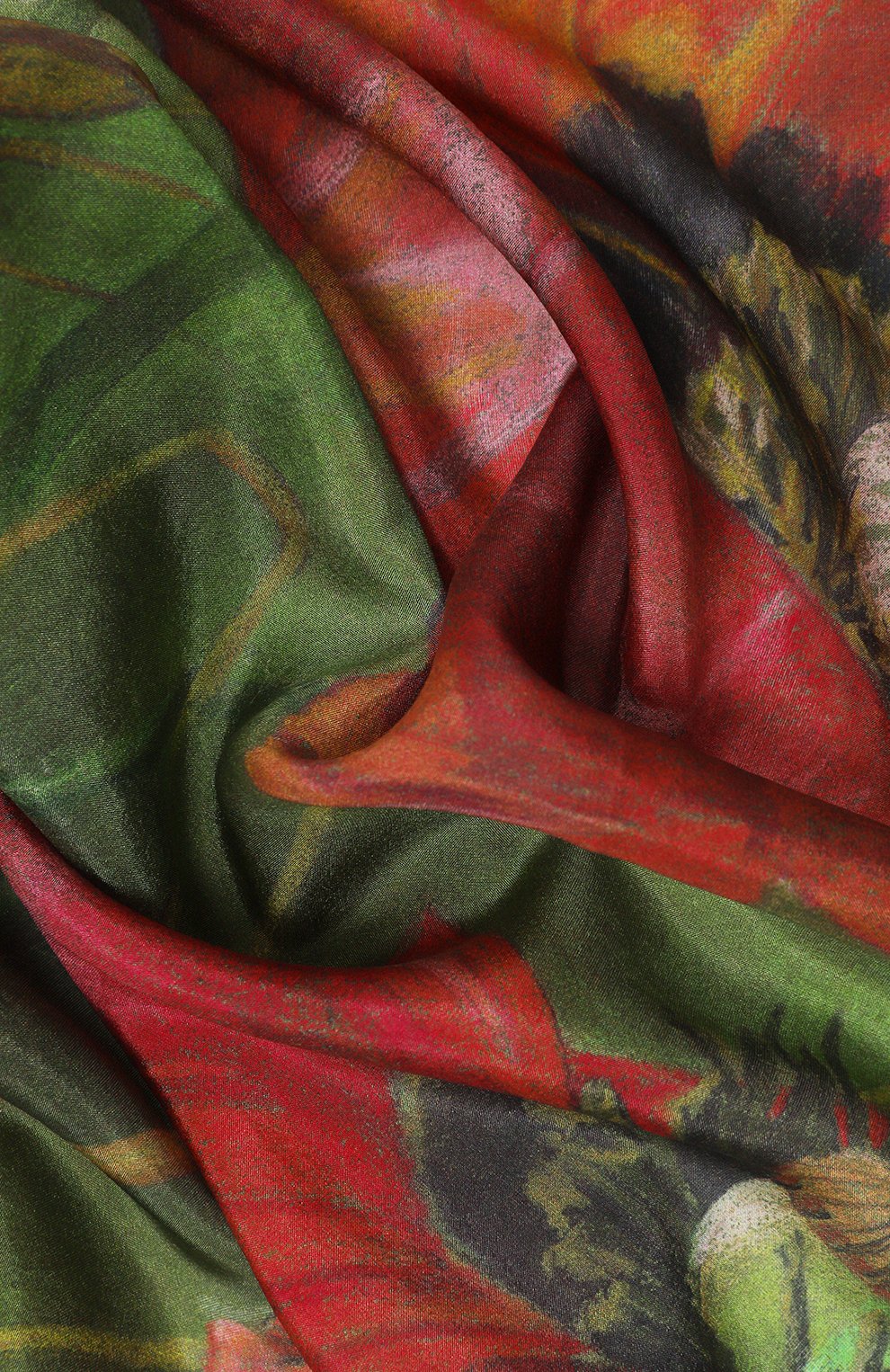 Шелковый платок маки GOURJI, арт. T23POP7R/1, фото 3