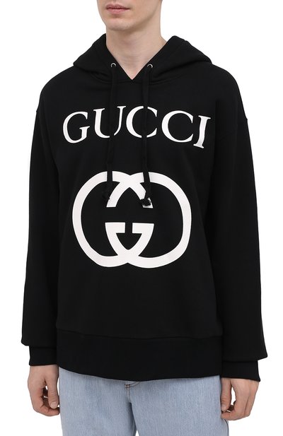 Хлопковое худи GUCCI, арт. 475374/X3Q25, фото 3