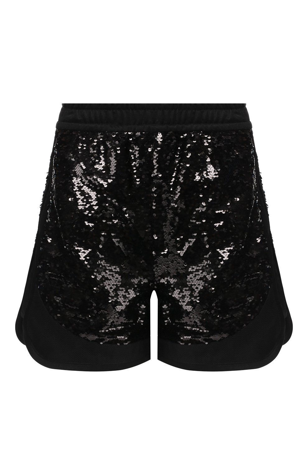 Шорты с пайетками VERSUS VERSACE черного цвета по цене 49950 руб., арт. BD40549/BJ10472, фото 1 Шорты с пайетками VERSUS VERSACE, арт. BD40549/BJ10472, фото 1