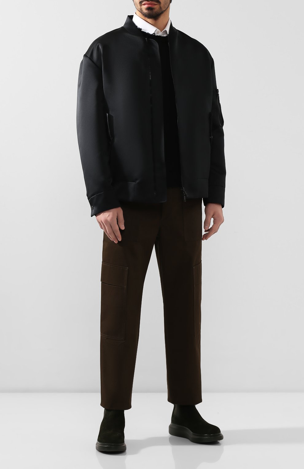 Замшевые челси ALEXANDER MCQUEEN, арт. 586198/WHXK2, фото 2