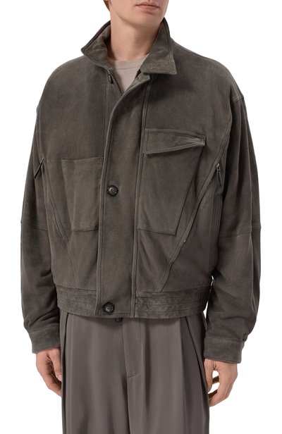 Замшевый бомбер GIORGIO ARMANI, арт. GM004407/AF30029, фото 3
