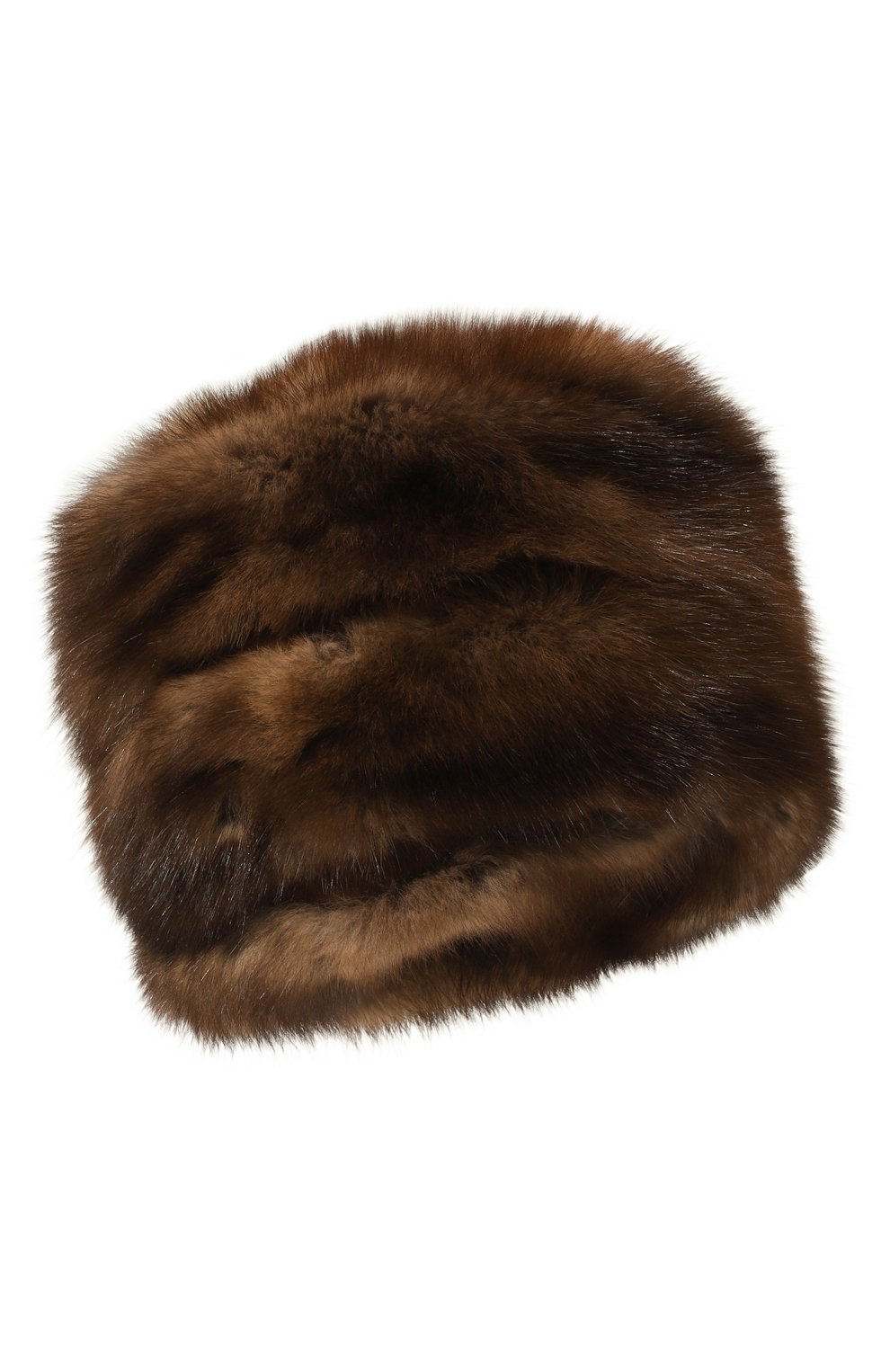 Шапка из меха соболя FURLAND коричневого цвета по цене 510000 руб., арт. 0016303210032100007, фото 1 Шапка из меха соболя FURLAND, арт. 0016303210032100007, фото 1